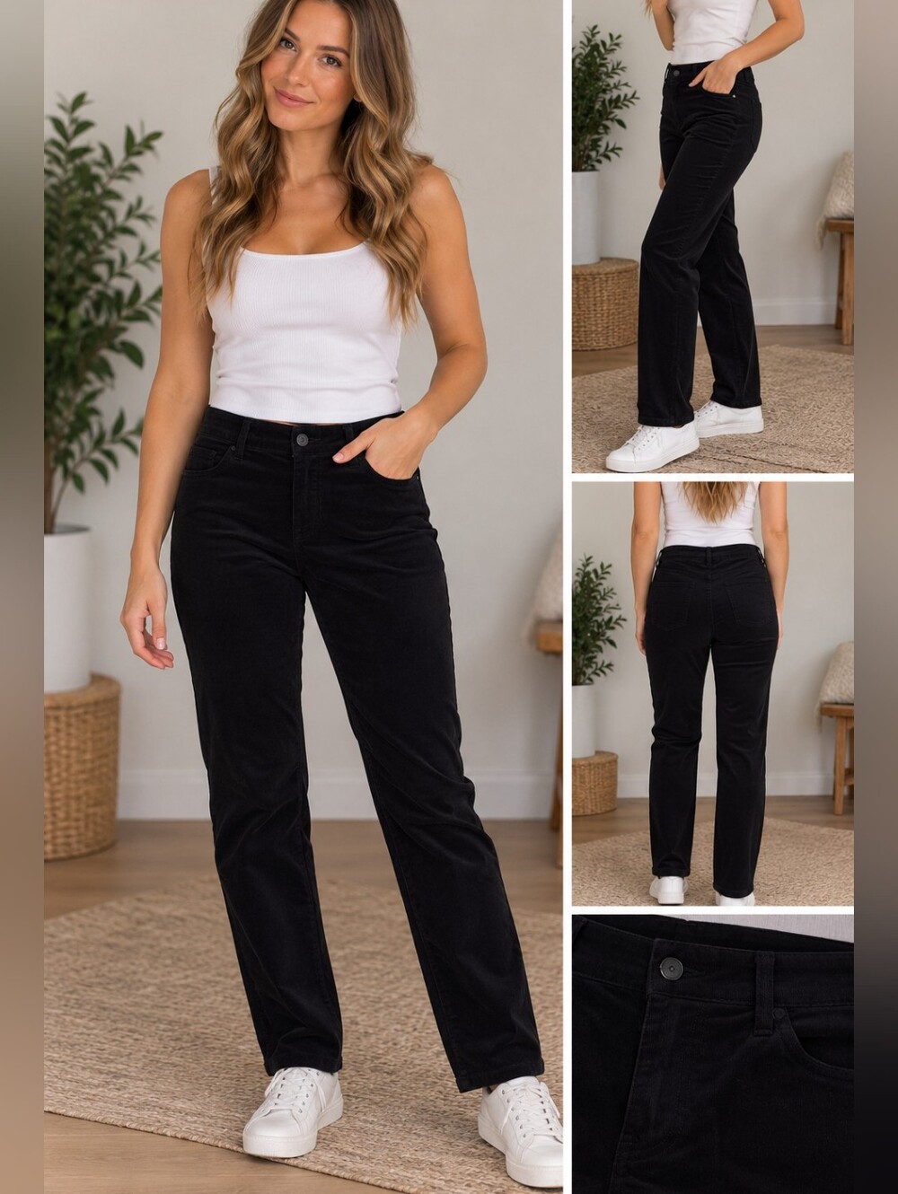 Gap Women's size 14 black corduroy pants #26
